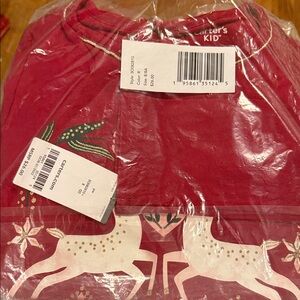 Carter's Festive Red Reindeer Sweatshirt